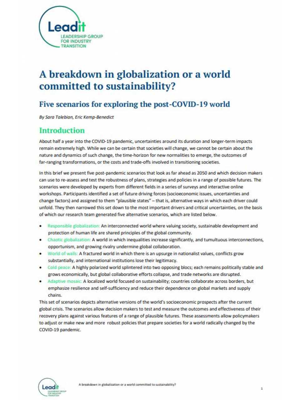AGGIORNAMENTO PERMANENTEIN PRESENZA
Nuove strategie nell’era del Post-covid: flessibilità, digitalizzazione e futuri scenari