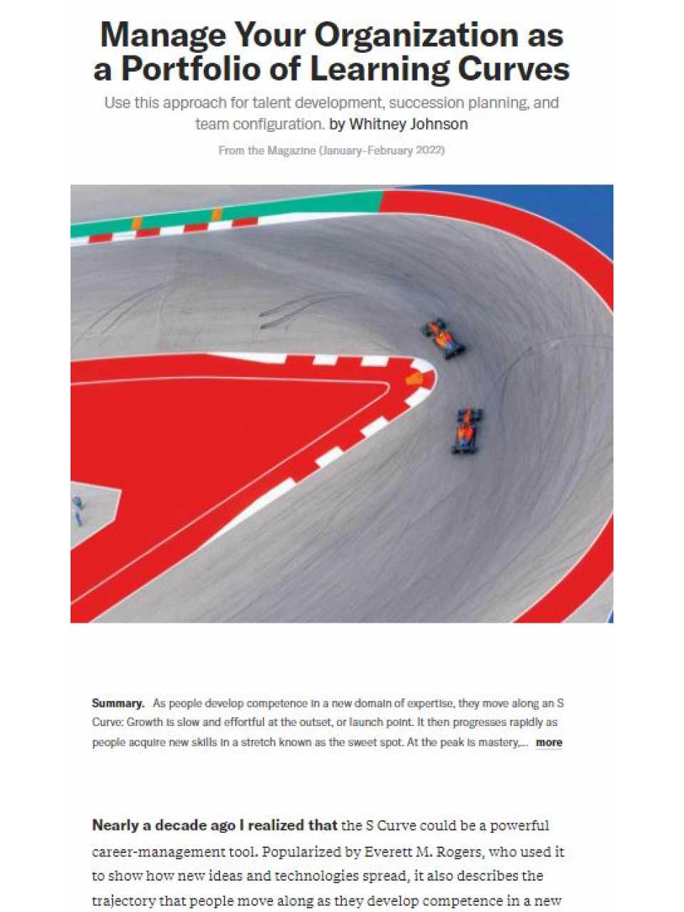 TEHA LIVEVIA WEBSmart growth: improving yourself and your team to improve the company