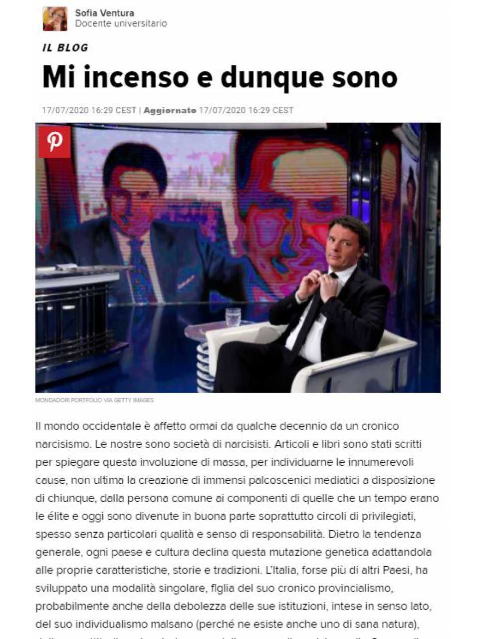 TEHA LIVEVIA WEBLo stato della leadership politica in Italia e in Europa