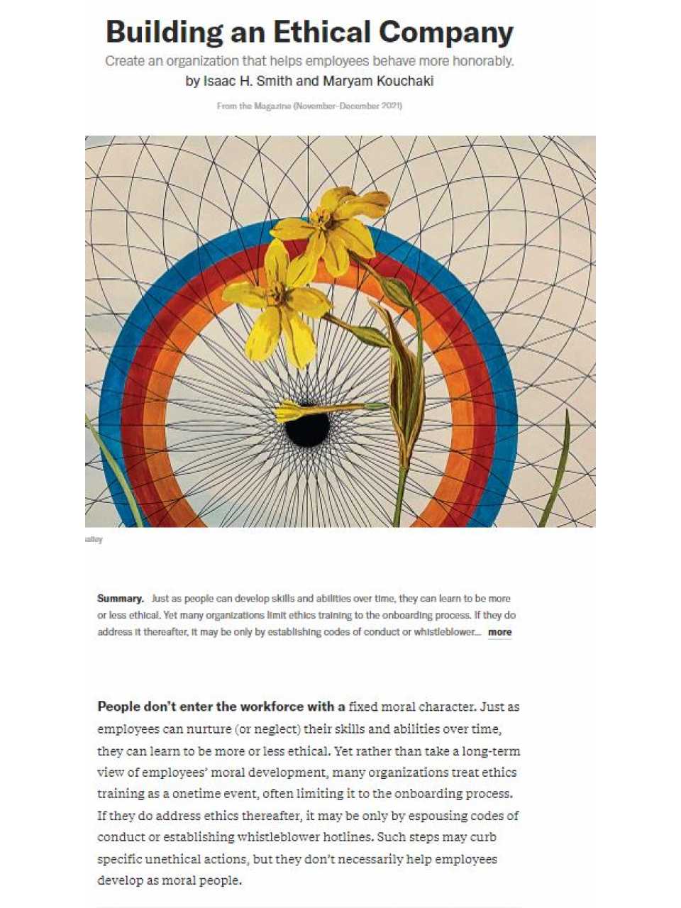 TEHA LIVEVIA WEB
Decisioni, etica e business: cercare la coerenza bilanciando risultati, società e ambiente