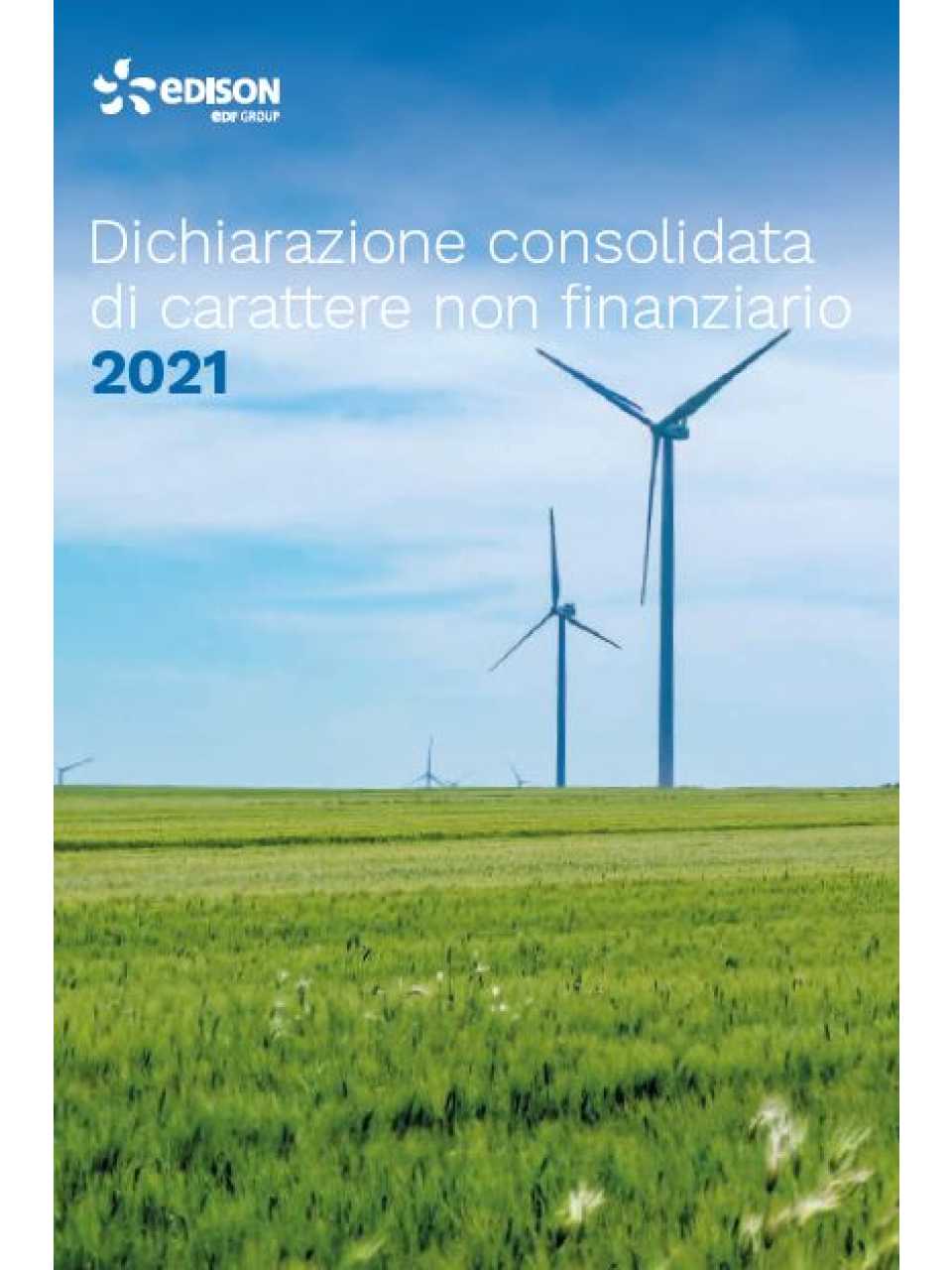 Estratti da Edison, dichiarazione consolidata di carattere non finanziario 2021