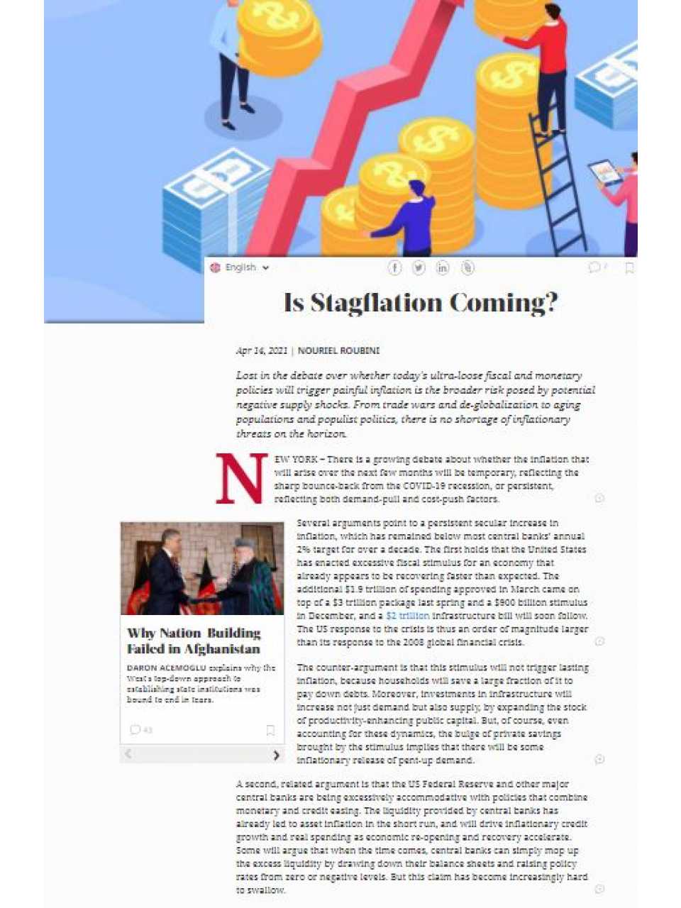 Is stagflation coming?