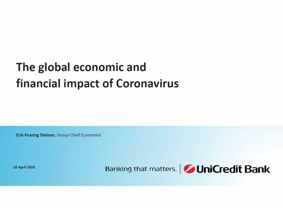 AGGIORNAMENTO PERMANENTEVIA WEBThe global economic and financial impact of Coronavirus
