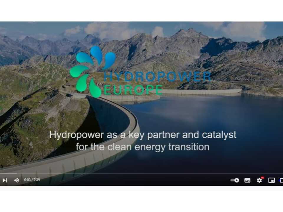 Hydropower as a key partner and catalyst for the clean nergy transition