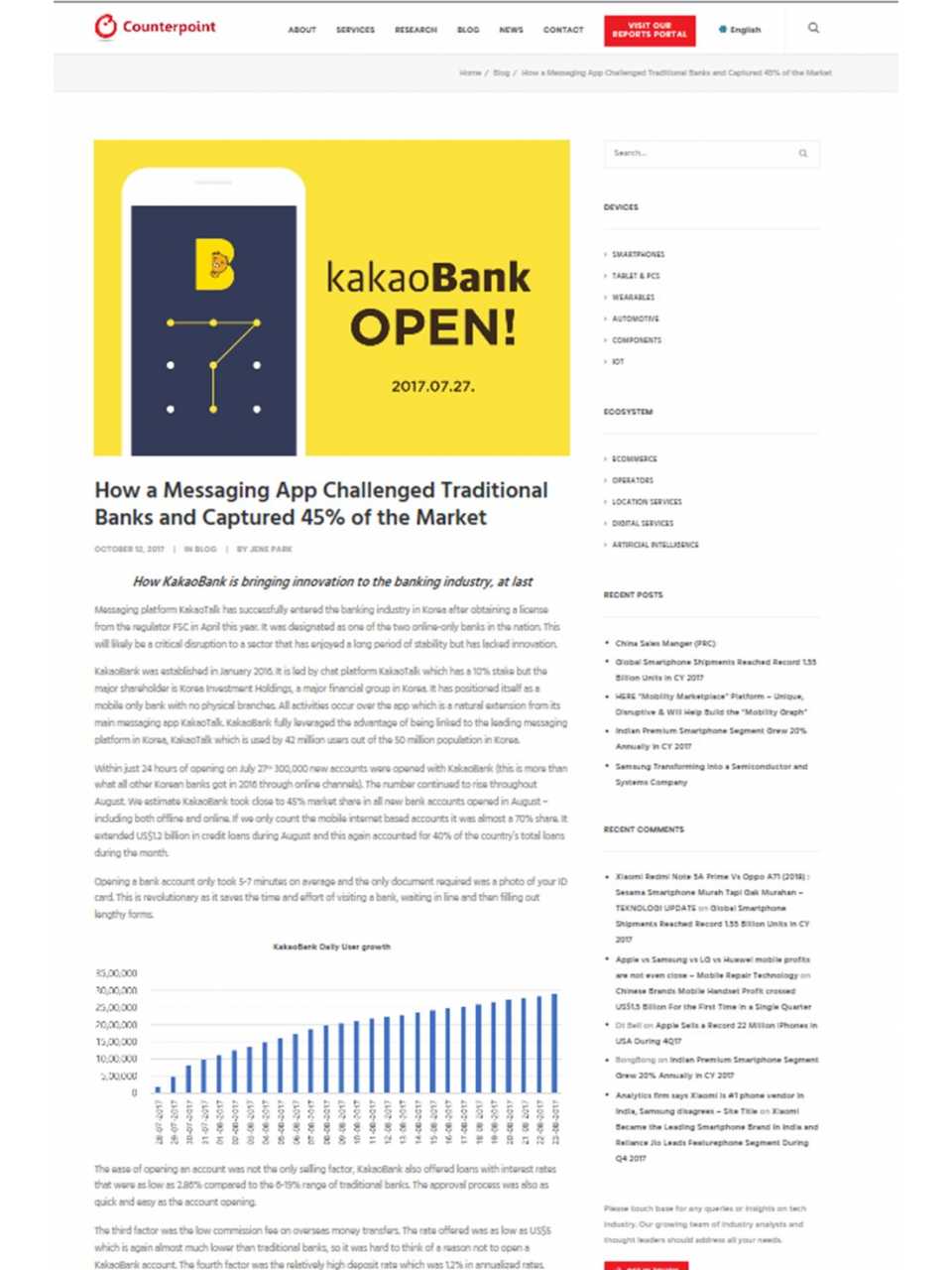 How a Messaging App Challenged Traditional Banks and Captured 45% of the Market