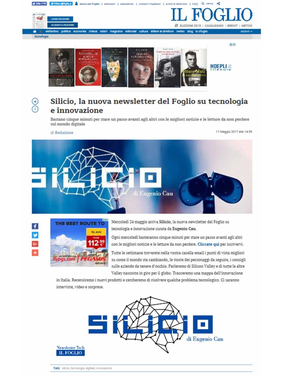 Silicio, la nuova newsletter del Foglio su tecnologia e innovazione