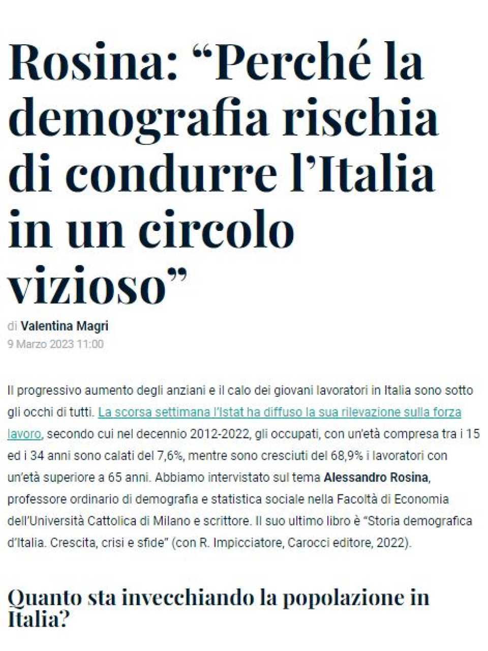 TEHA LIVEVIA WEB
L’Italia e la sfida della crisi demografica: prospettive future per un Paese che cambia
