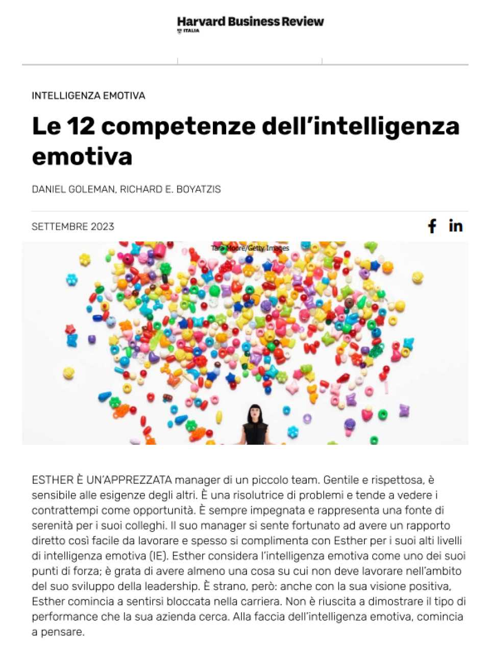 AGGIORNAMENTO PERMANENTEIN PRESENZA
Dall’Io al Noi: costruire e motivare una squadra, unendo talento e spirito di gruppo