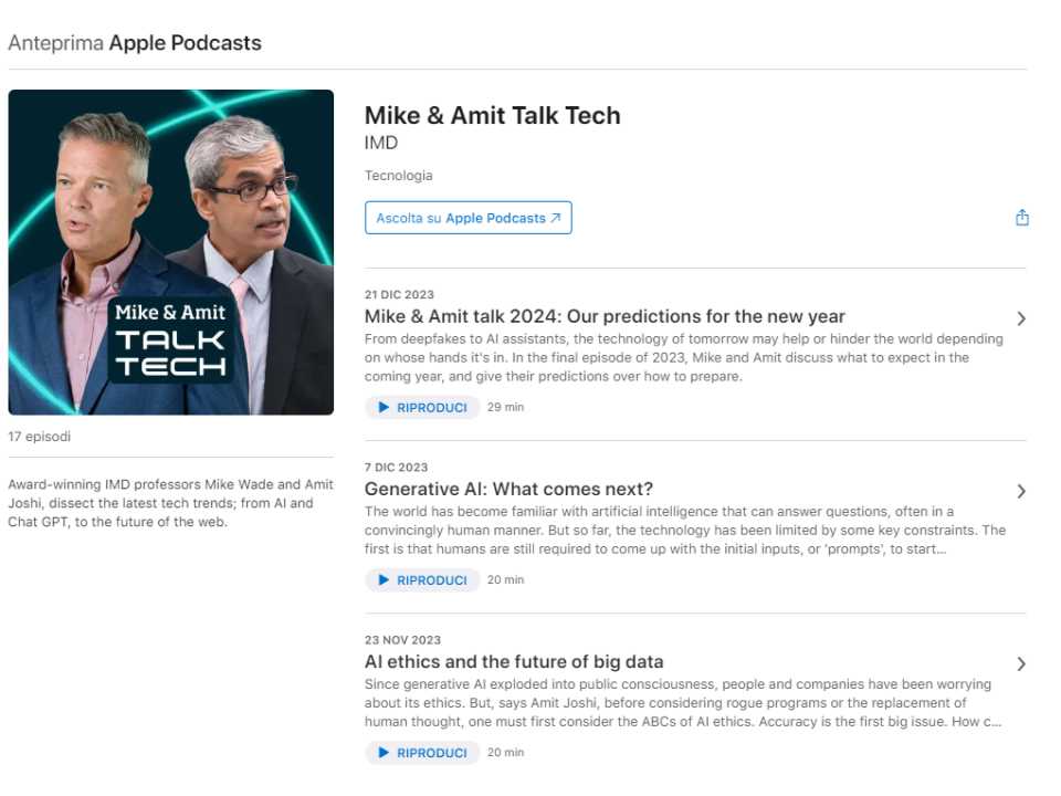 Mike & Amit Talk Tech