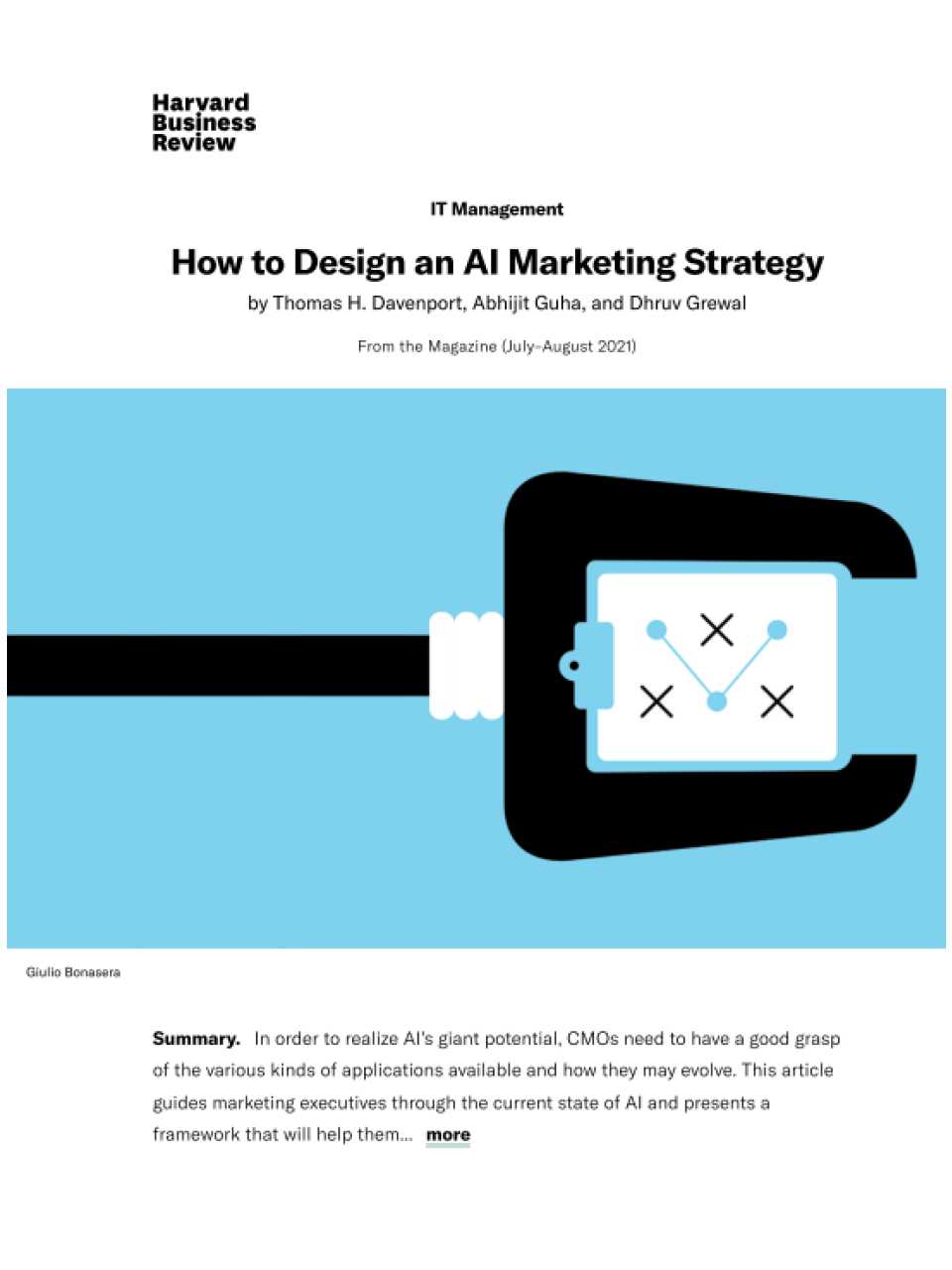 How to Design an AI Marketing Strategy
