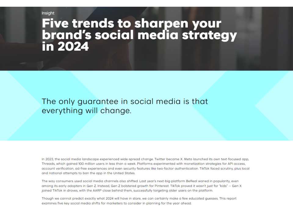 GLOBAL SUMMITIN PRESENZA E VIA WEB
Marketing Global Summit 2024
Marketing in the age of AI