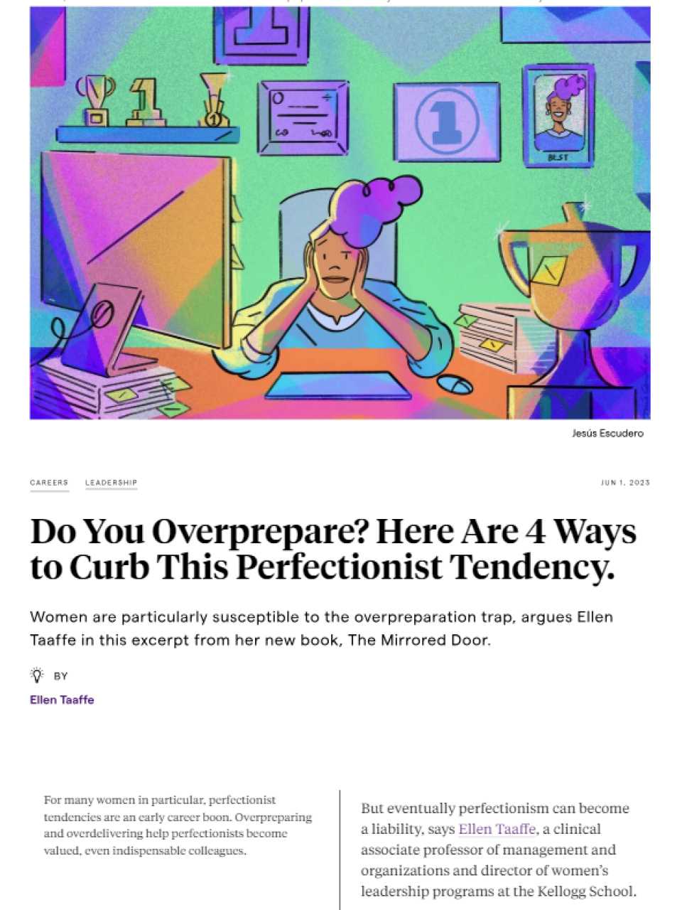 Do You Overprepare? Here Are 4 Ways to Curb This Perfectionist Tendency