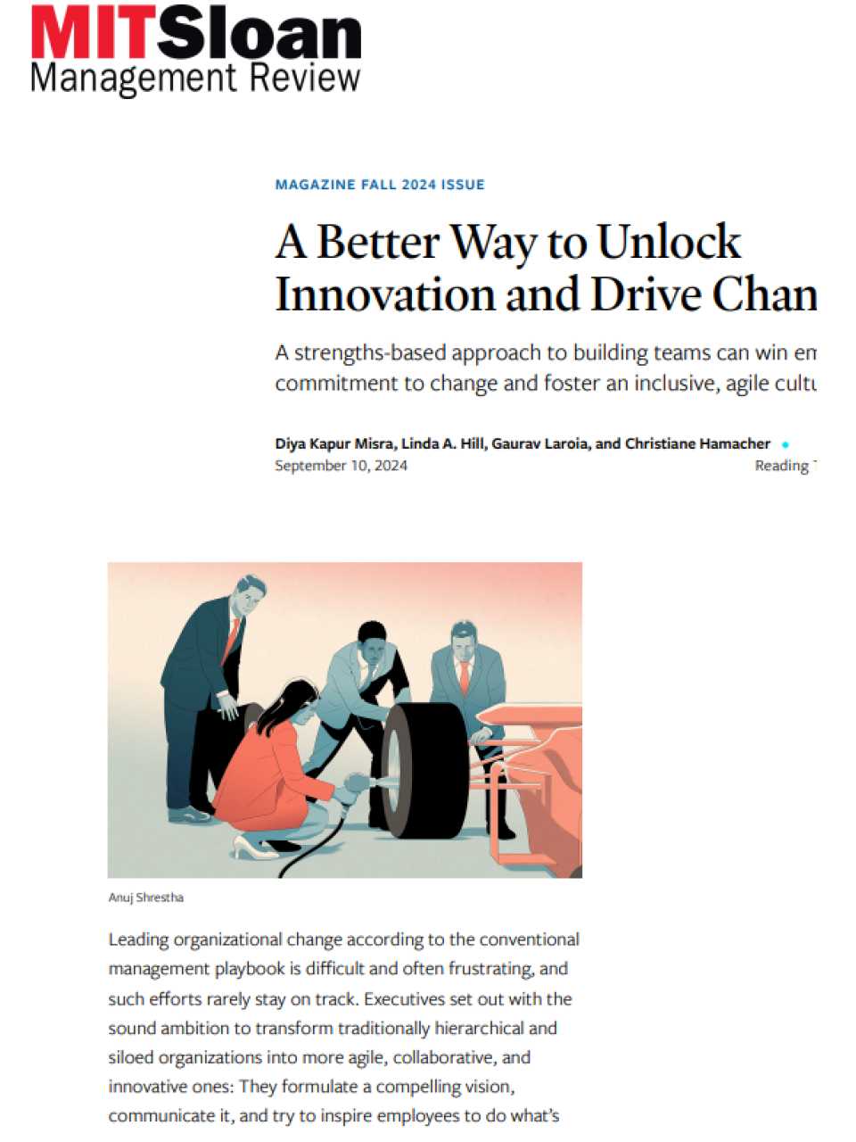 A Better Way to Unlock Innovation and Drive Change