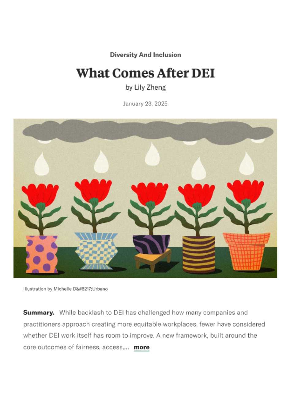 What comes after DEI
