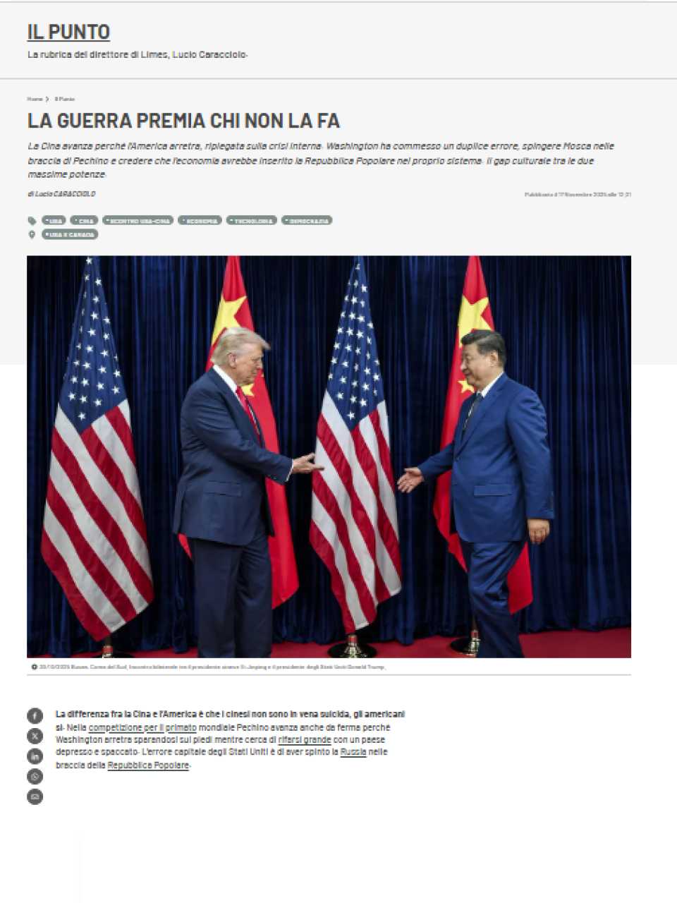 TEHA LIVEVIA WEB
L'Italia nella rivoluzione mondiale