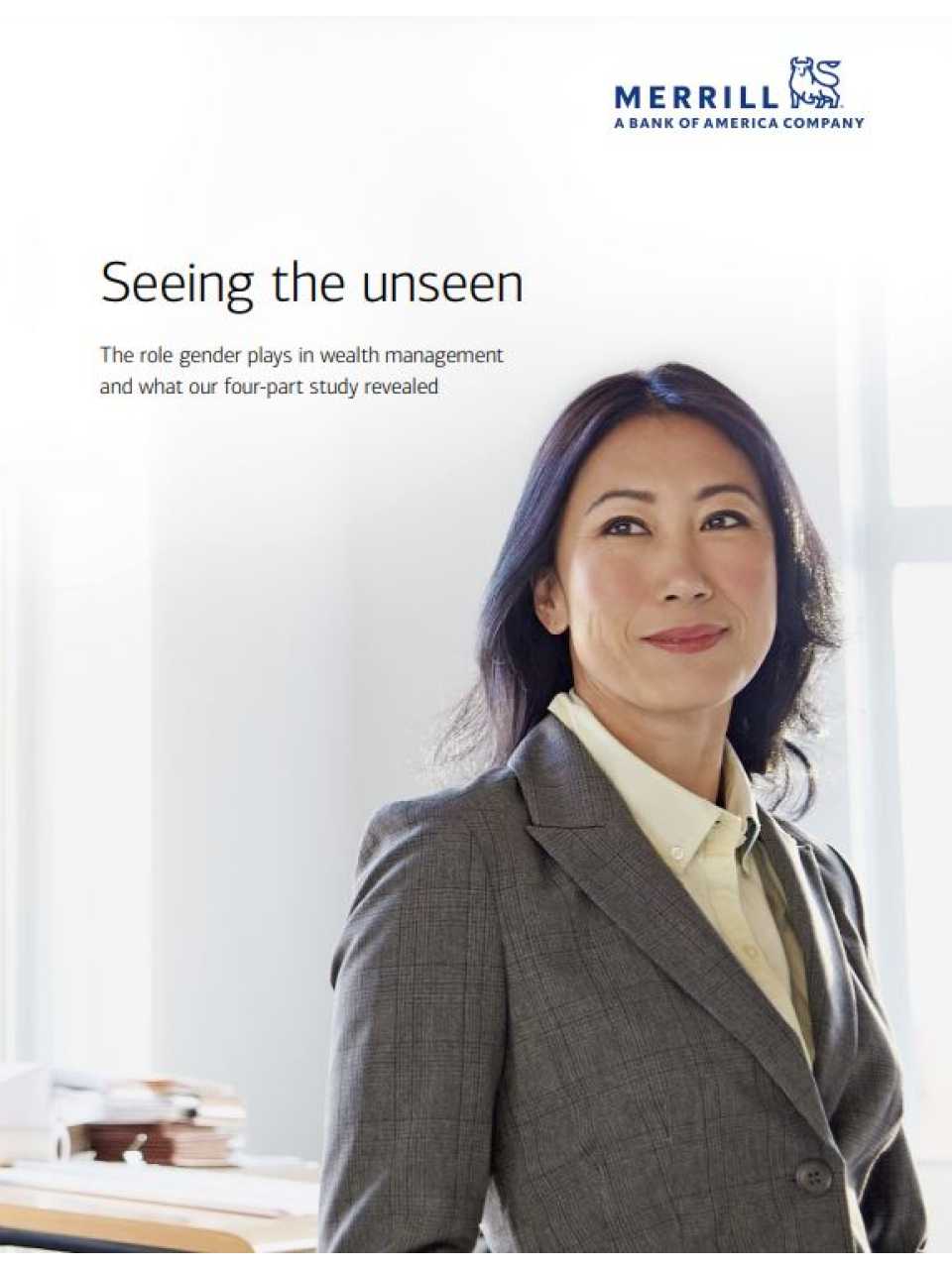 Seeing the unseen. The role gender plays in wealth management and what our four-part study revealed