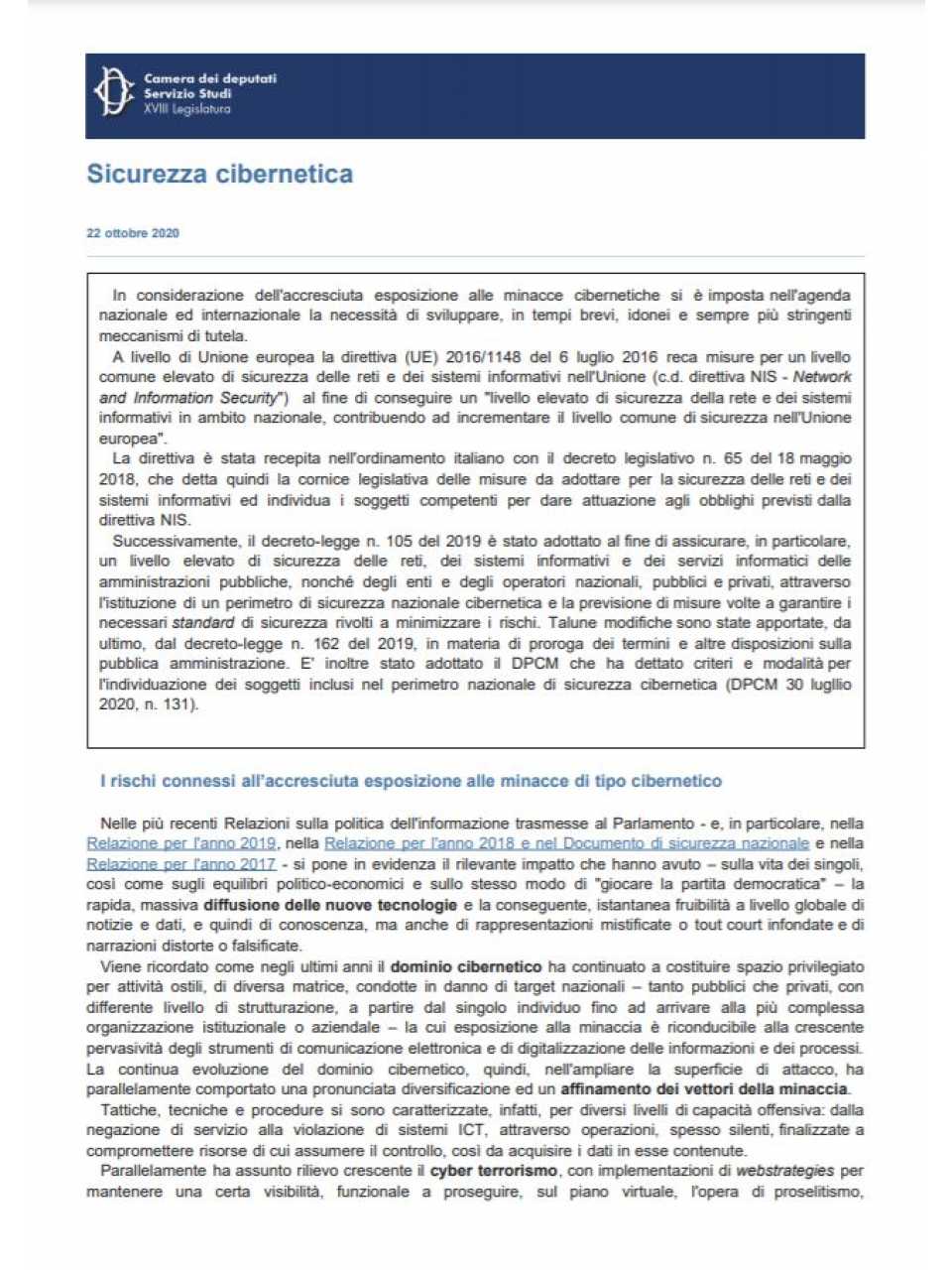 TEHA LIVEVIA WEBDifesa e sicurezza dell’Italia: strategie di sistema