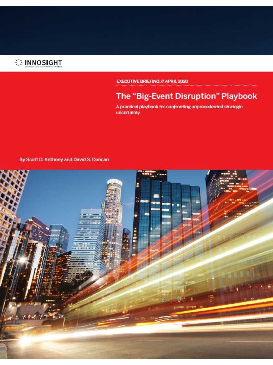 The big-event disruption playbook