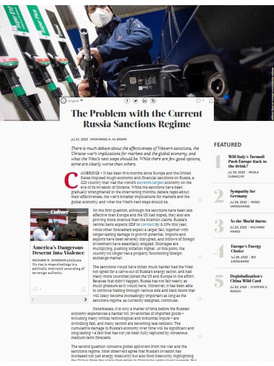 AGGIORNAMENTO PERMANENTEIN PERSON AND VIA WEB
Preview of the Forum
Intelligence on the World, Europe, and Italy