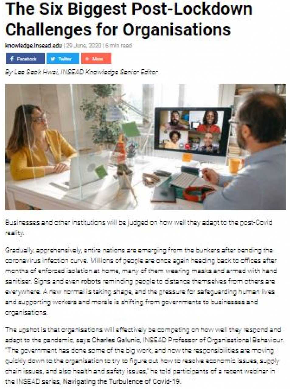 AGGIORNAMENTO PERMANENTEIN PERSON AND VIA WEBFrom remote leadership to new normal: how to lead an organization making it flexible and ambidextrous