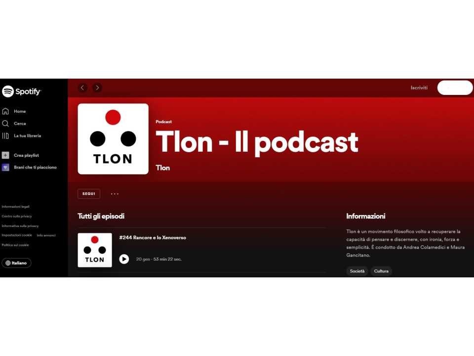 Tlon - Il Podcast