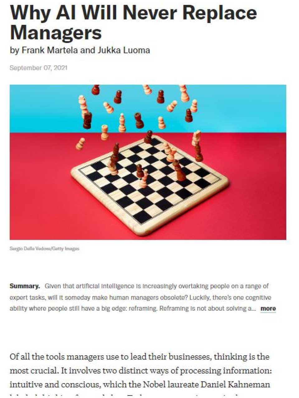 TEHA LIVEVIA WEB
Il ruolo dell’intuito umano nell’era dell’Intelligenza Artificiale