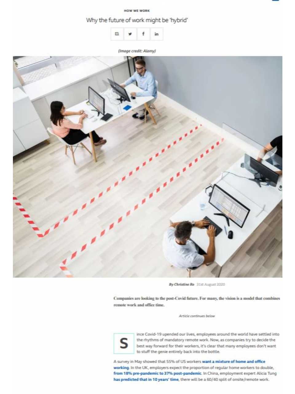 Why the future of work might be hybrid