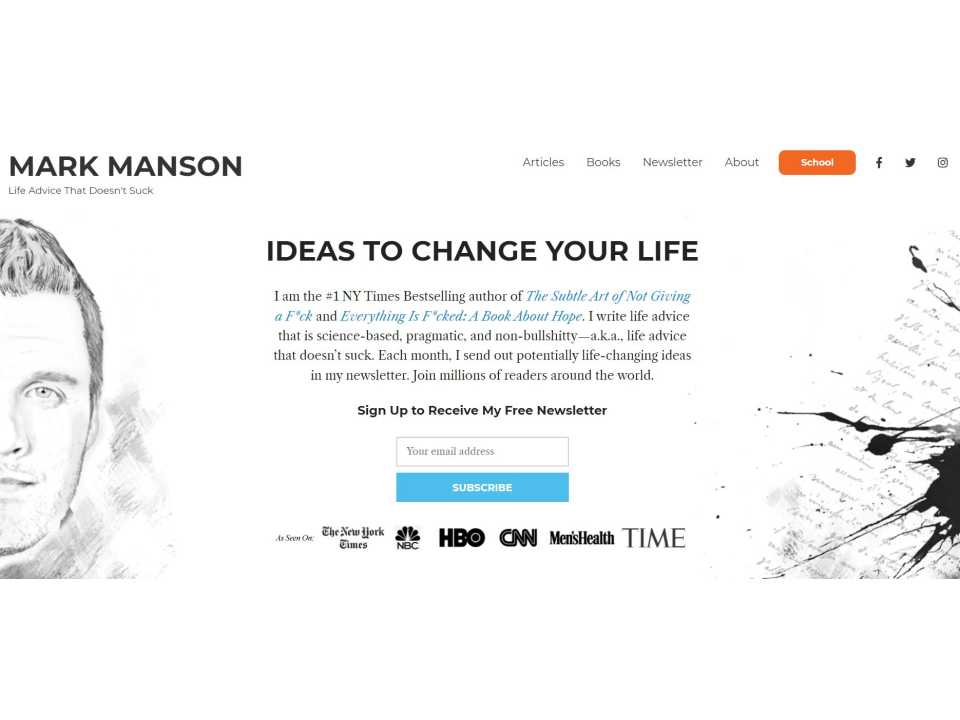 Ideas to change your life