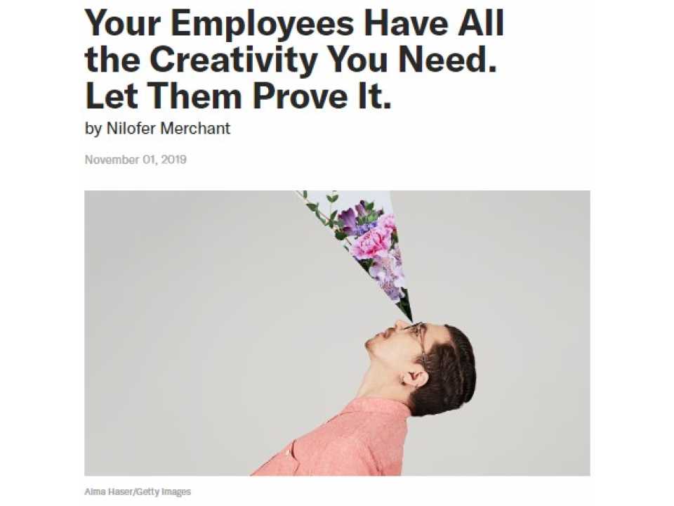 Your Employees Have All the Creativity You Need. Let Them Prove It.